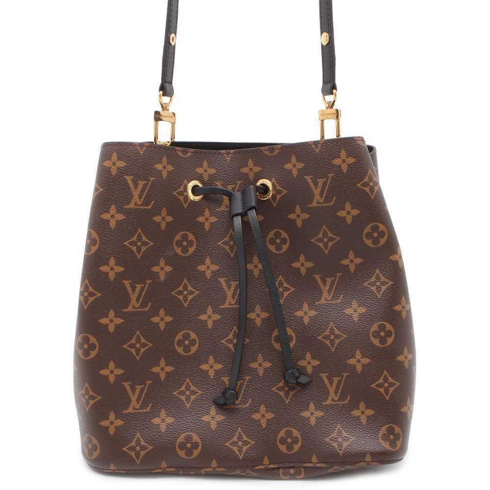Louis Vuitton Monogram NeoNoe Shoulder Bag Black